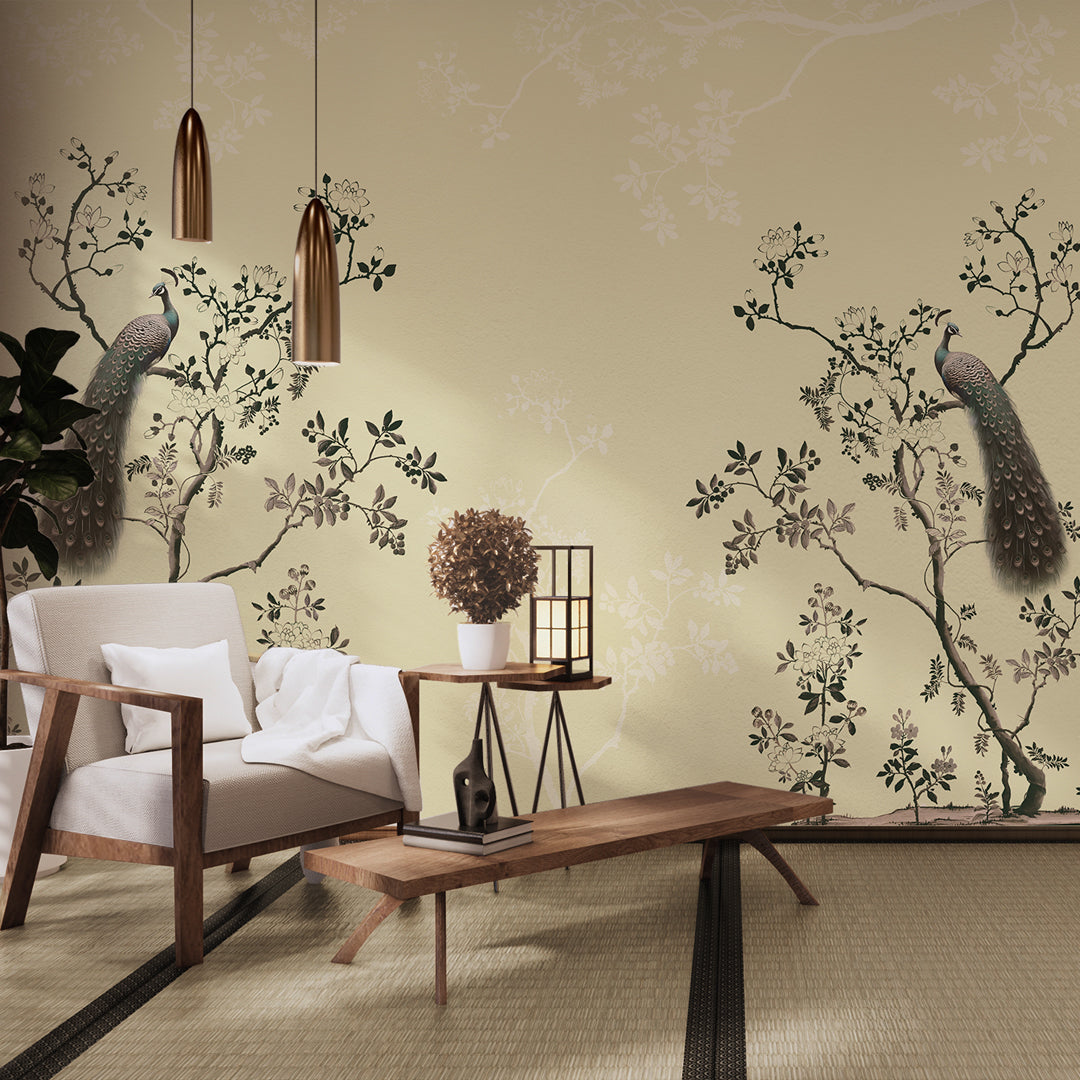 Peacock Chinoiserie 2