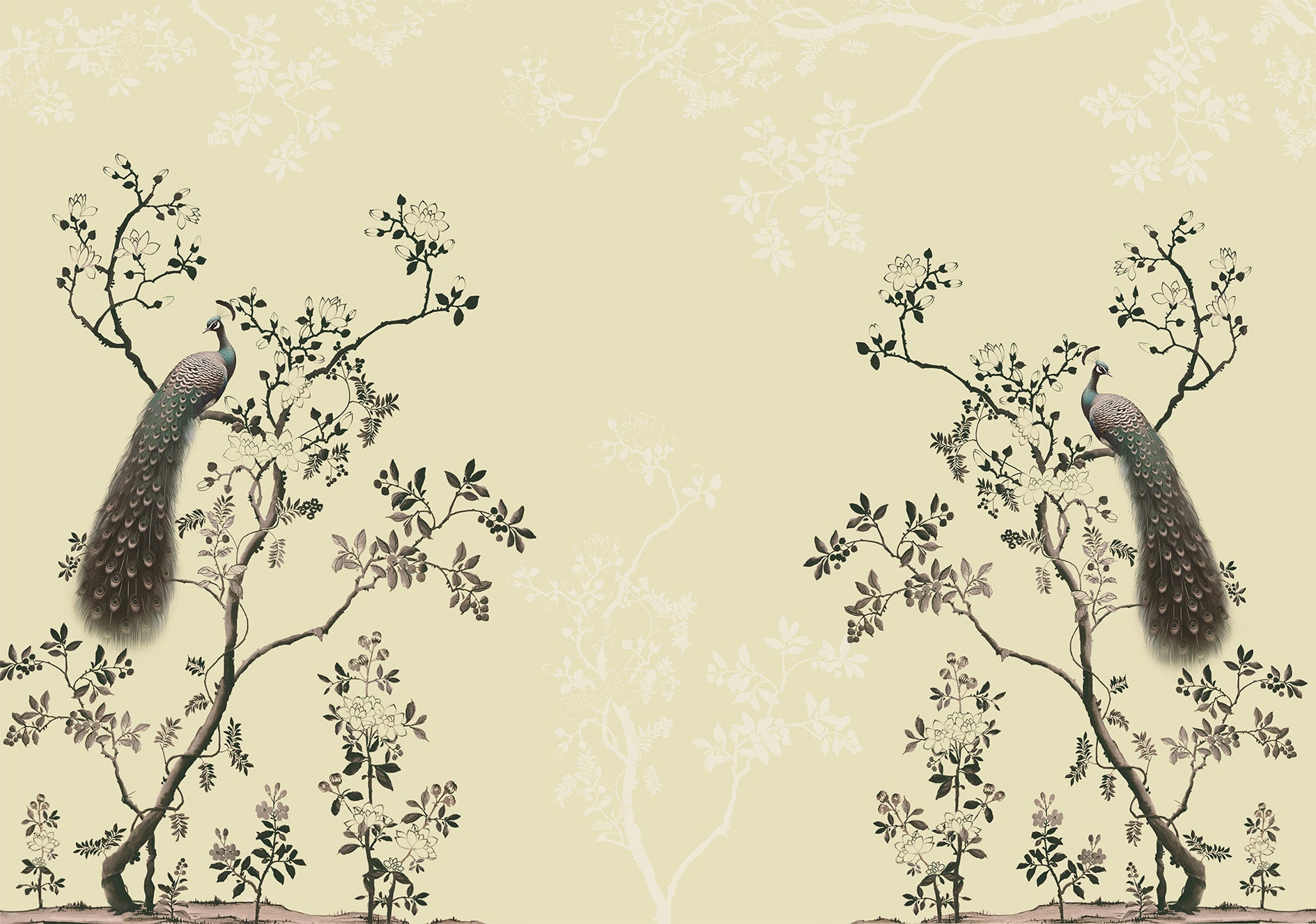 Peacock Chinoiserie 2