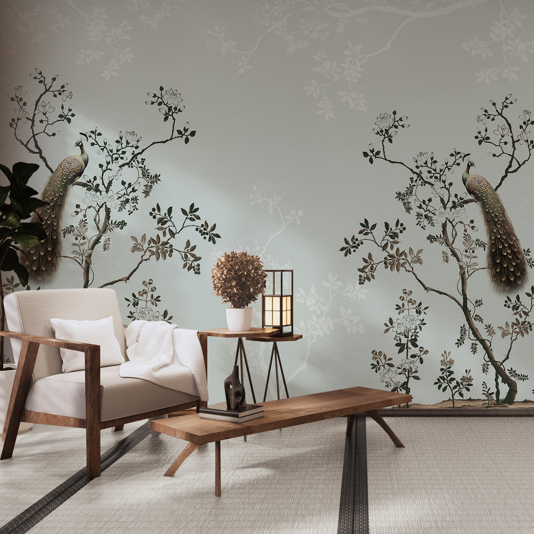 Peacock Chinoiserie 2