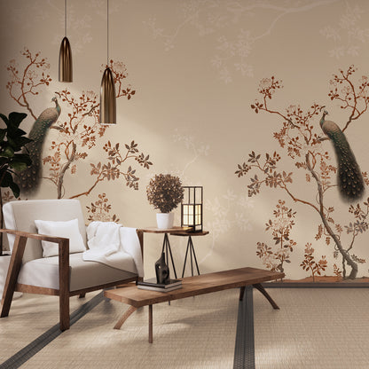 Peacock Chinoiserie 2