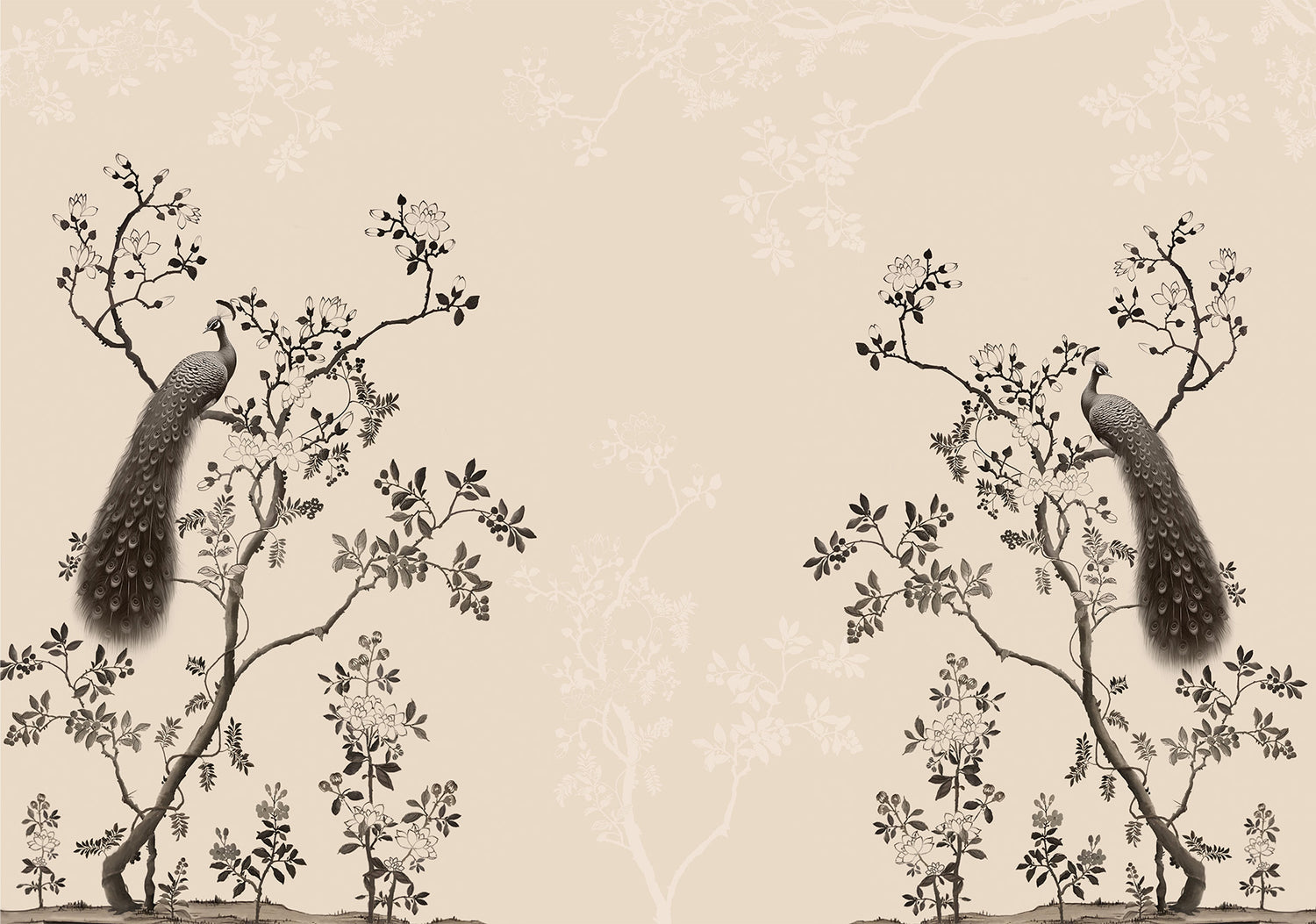 Peacock Chinoiserie 2