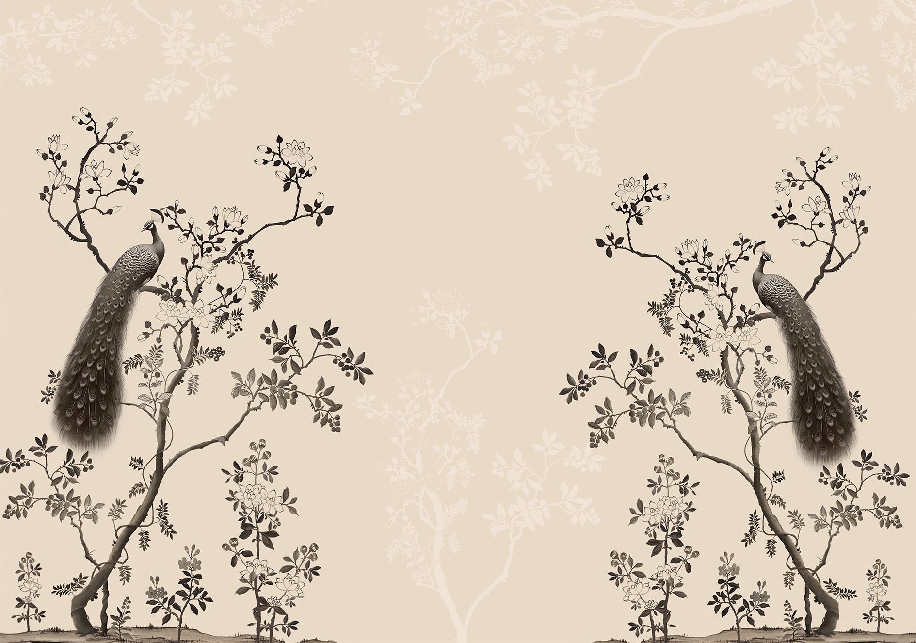 Peacock Chinoiserie 2