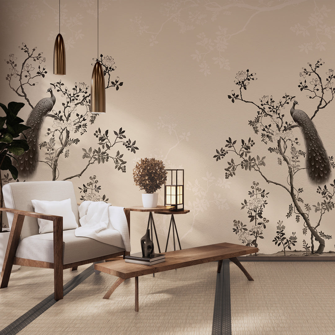 Peacock Chinoiserie 2