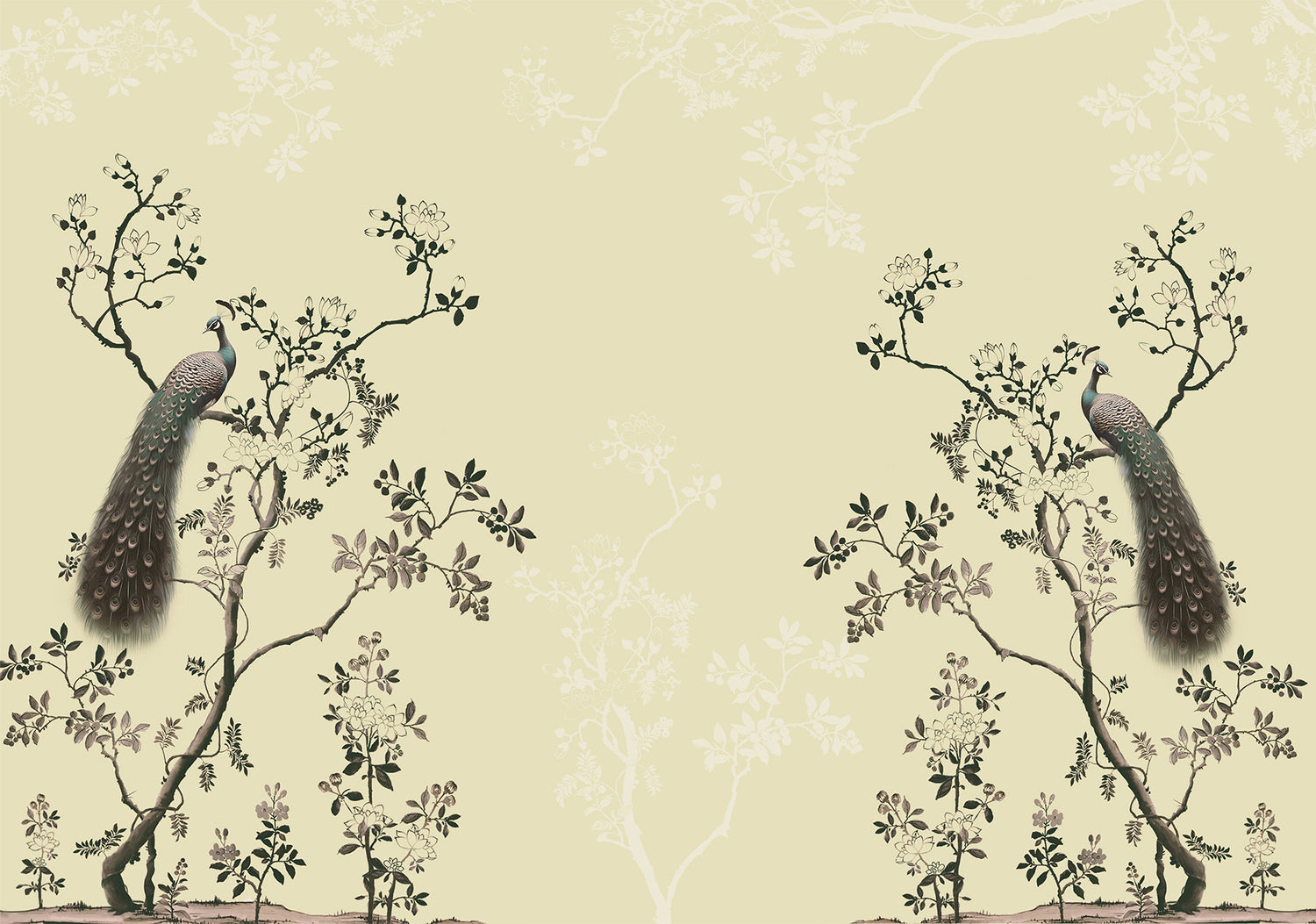 Peacock Chinoiserie 2