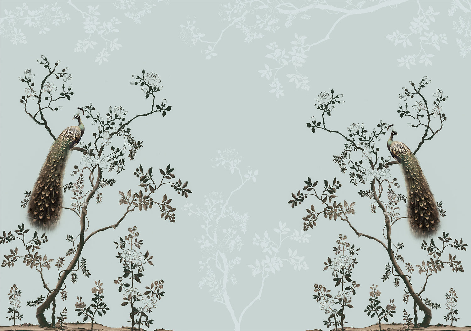 Peacock Chinoiserie 2